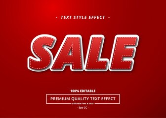 SALE EDITABLE TEXT STYLE EFFECT