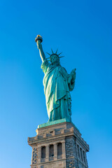 Obraz premium アメリカ合衆国のニューヨーク、マンハッタンなどの観光名所を旅行する風景 Scenery of traveling to New York City, Manhattan and other tourist attractions in the United States.