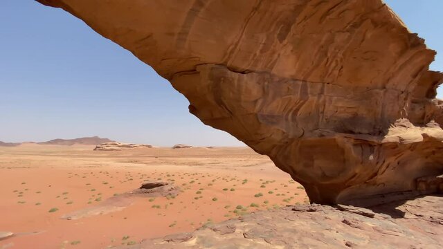 B roll clips of mountain desert of Tabuk in Saudi Arabia