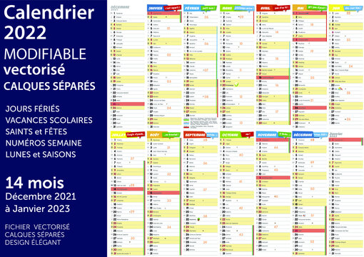 Calendrier Des Fêtes Françaises 2023 Jours Fériés" Images – Browse 403 Stock Photos, Vectors, And Video | Adobe  Stock