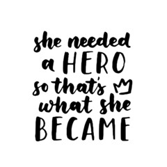 Women's rights quote, phrase. Vector lettering about feminism, woman rights, motivational slogan. Women support and empower, care of yourself, self-care poster.