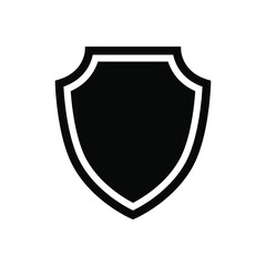 Shild icon vector. Defence illustration sign. Armor symbol. protection logo. security mark.