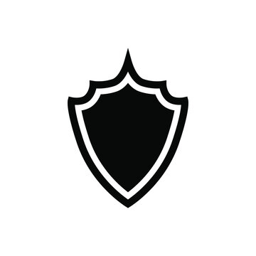 Shild icon vector. Defence illustration sign. Armor symbol. protection logo. security mark.