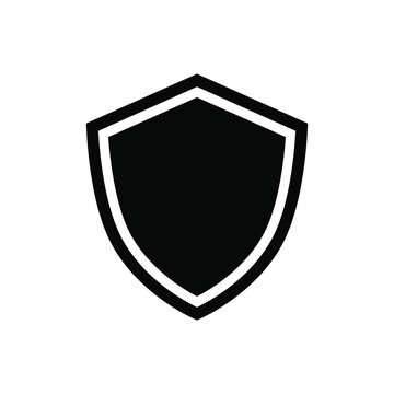 Shild icon vector. Defence illustration sign. Armor symbol. protection logo. security mark.