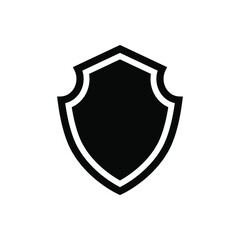 Shild icon vector. Defence illustration sign. Armor symbol. protection logo. security mark.