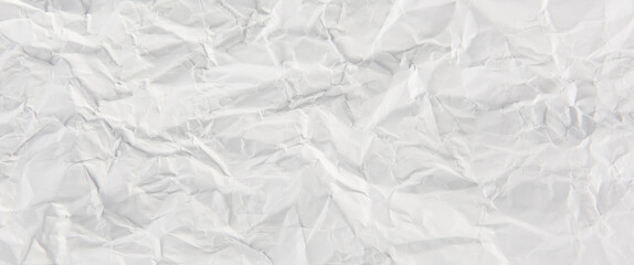 white crumpled paper texture background