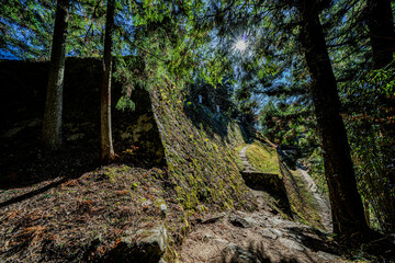 岩村城本丸の石垣