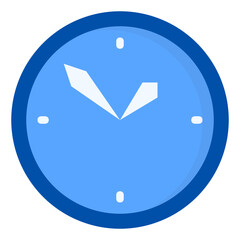 clock flat icon