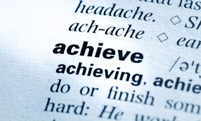 Obraz premium a word and its definition