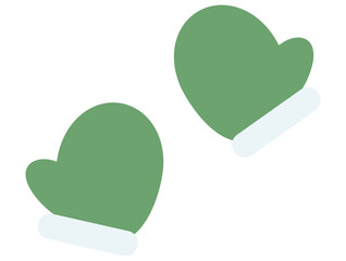 手袋　冬　かわいい　デフォルメ