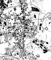 map of the city of Vila Nova de Gaia, Portugal