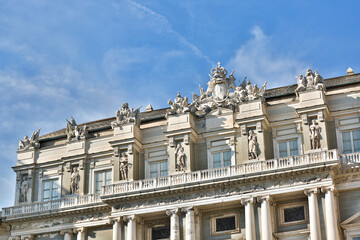 Fototapeta na wymiar Palazzo Ducale in Genova city centre