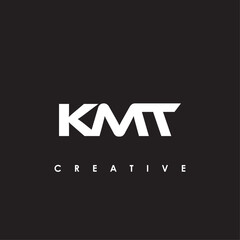 Obraz premium KMT Letter Initial Logo Design Template Vector Illustration