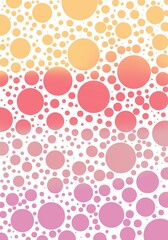 Circles pastel background vertical. Simple blank background template