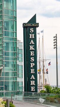 Shakespeare Theater On Navy Pier Chicago - CHICAGO, ILLINOIS - JUNE 11, 2019