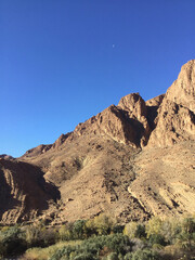 The view of Todra Gorge, Tinghir, Morocco