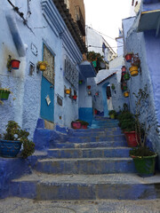 The old city Medina of Chefchaouen, Morocco