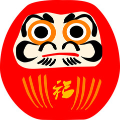 可愛い福を呼ぶダルマ