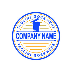 bins logo design creative idea