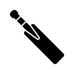 Bat Glyph Vector Line Icon Design