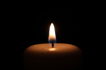candle in the dark