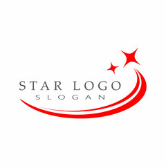 Star icon Template vector illustration design