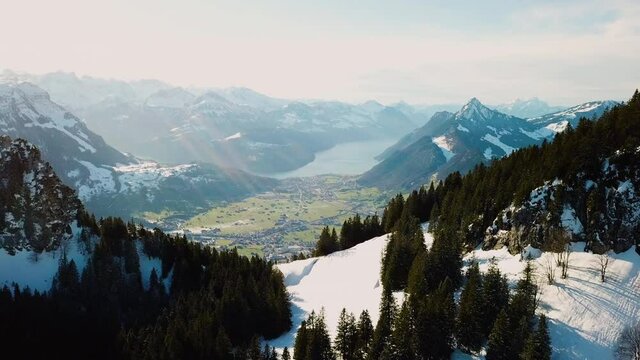 Schwyz im Winter