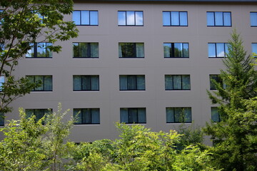 ホテルの窓（宿泊施設のイメージ）