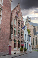 Bruges / Brügge Belgie  Altstadt-Gasse 