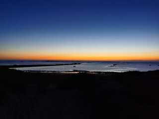 Fototapeta premium Coucher de Soleil - Plage de Chaucre