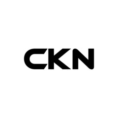 CKN letter logo design with white background in illustrator, vector logo modern alphabet font overlap style. calligraphy designs for logo, Poster, Invitation, etc.