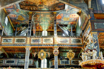 Church of Peace in Świdnica, Poland, HDR Image