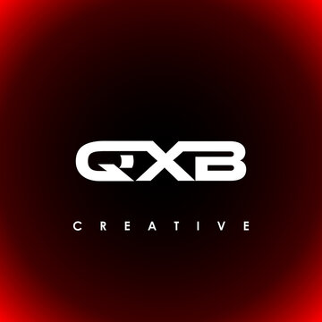 QXB Letter Initial Logo Design Template Vector Illustration