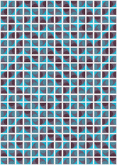 Abstract Geometric Pattern generative computational art illustration