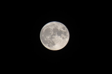 Fototapeta premium Greece full moon