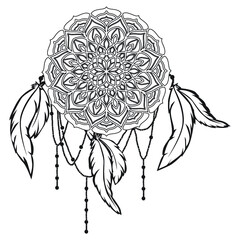mandala dream catcher
