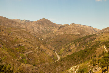 valley in the park of peneda géres, Braga, Portugal