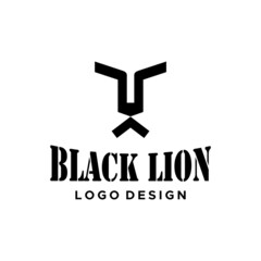 Minimalist and bold logo about a lion's head.
EPS 10, Vector