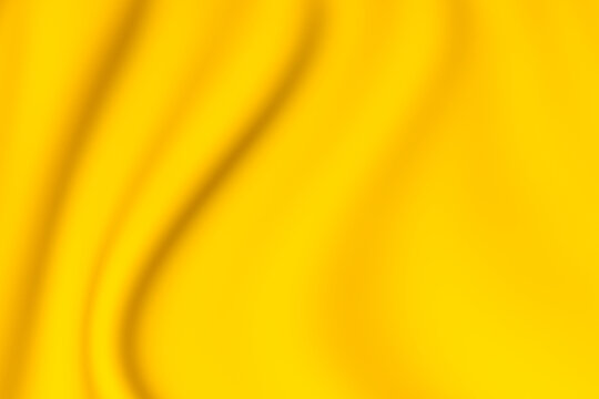 Soft yellow satin blur background for illustration.