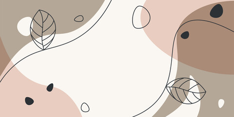 Abstract handrawing background illustration template design