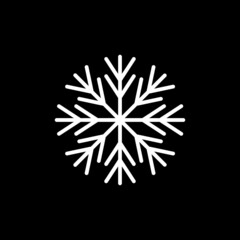 snowflake icon, snowflake for air conditioner control icon, snowflake symbol