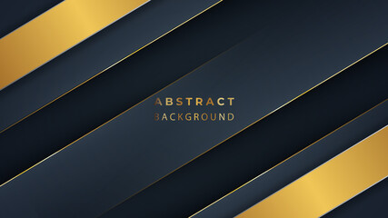 black and gold abstract background