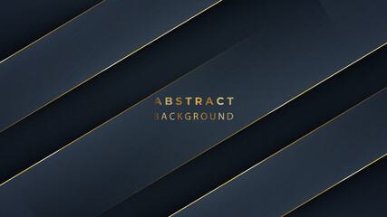 black and gold abstract background