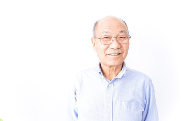 笑顔のおじいさん