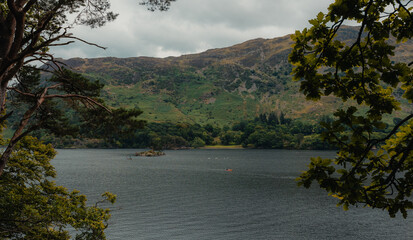lake and mountains in the lake district