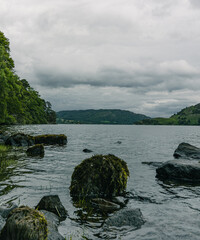 lake and mountains in the lake district