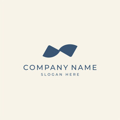 A modern logo for an IT company, business center, electronics store or fans.A brand mark for a business. Vector image.