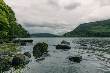 lake in the mountains