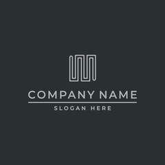 Logo for a business center or IT company.Logo for a business. Vector image.