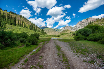 road in the mountains